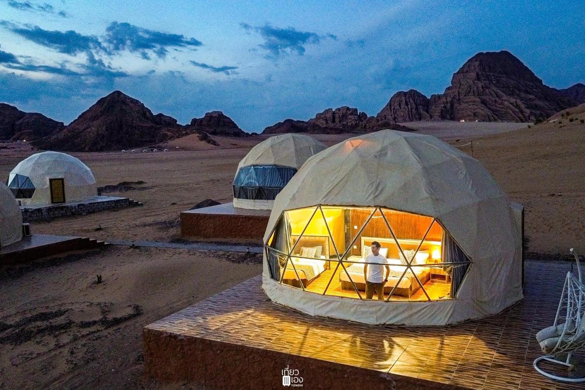 Rum Jordan Camp And Tours Hotell Wadi Rum Exteriör bild